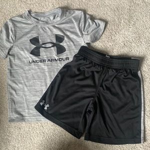 Under Armour Boys Short Set